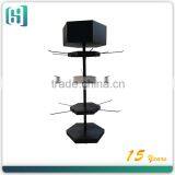 Rotating Metal Display Stand Handbag Display Stand Candy Display Racks With Peg