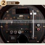 New Design Wooden Barrel Loudspeaker With Bluetooth Radio thumbnail-2