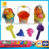 beach toys wholesale beach bucket model toys for kids(5pcs)