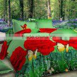 Floral Design Bedding Fabric