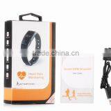 ID107 Bluetooth Smart Bracelet Smart Band Heart Rate Monitor Wristband Fitness Tracker Remote Camera for Android IOS