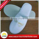 100% Cotton Towel Fabric Cutomized Embroidery Logo Cheap Spa Cheap Hotel Slippers thumbnail-1