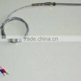 Metal Shieded Wire Pt100 RTD Temperature Sensor