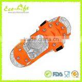 Popular 4 Sizes 10 Nails Mountain Climbing Silicone Rubber Ice Gripper Crampons Spikes for Snow Ice Raining Road thumbnail-6