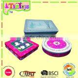 Candy Christmas Chocolate Tin Box Gold Sizes Tin Can