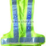 Reflective Cloth/walking Safety LED Waistcoat Reflective/cheap Safety LED Reflective Vest