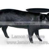 Top Quality Top Sell Grey Tempered Glass Tea Table thumbnail-2