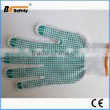 BSSAFETY Cheap Work Pvc Dotted Cotton Hand Gloves thumbnail-3