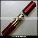 Portable Cap Slide Brush Retractable Face Brush Retractable Powder Brush With Shiny Red and Black thumbnail-2