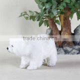 Unstuffed White Christmas Teddy Bear Plush Toy Animals thumbnail-2