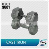 Fitness Portable Cast Iron Dumbbell 5 10 15lbs thumbnail-1