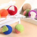 100% Wool Felt Balls/colored Felt Balls Rug/felt Balls Garland thumbnail-5