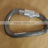 COLORED SAFETY ALUMINIUM CARABINER HOOK thumbnail-1