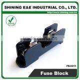 FB-6011 600V 20A Din Rail Mounting 6x30 Screw Fuse Block thumbnail-2