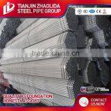 1 / 2 Inch - 4 Inch Dia Cold Rolled Pre Galvanized EERW Round Tubes for Fence Post thumbnail-2