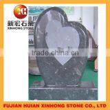 Europe Style Black Heart Shape Cemetery Headstone thumbnail-6