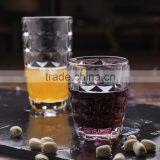 300ml/10oz Heavy Tank Old Fashion Emboss Glass Cup thumbnail-3