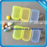 Detachable Pill Box with Key Chain