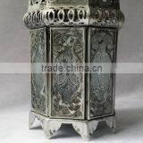 Vintage Moroccan Metal Lantern thumbnail-2