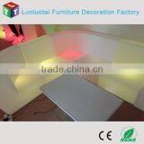 Modern Outdoor Furniture Colorful Pe Plastic Led Sofa Set Designs thumbnail-4