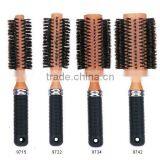 Wooden Curling Round Hair Brush thumbnail-1