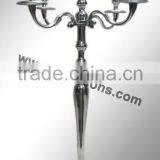 Wedding Candelabra/Antique Aluminium Candelabra With Silver Finish thumbnail-4