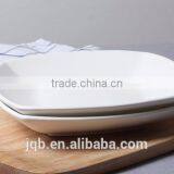 China Supplier Hotel Hall Event Restaurant White Cheap Round Ceramic Plate Set thumbnail-3