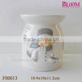 White Ceramic Candle Burner thumbnail-1