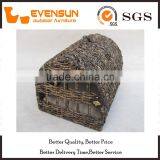 Natural Style Wicker Pet House Rattan Pet Furniture thumbnail-1