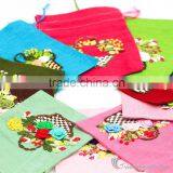 Embroidery Silk Coin Bag, Handmade in Vietnam, Many Unique Pattern thumbnail-1