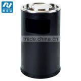 Outdoor Stand Publicity Litter Bin With Ashtray thumbnail-5