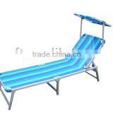 Alumium Folding Sun Bed Lounger thumbnail-1