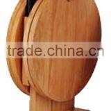 Rubber Wood 1 Stand With 4 Cutting Boards thumbnail-4