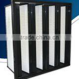 Commercial HVAC V-Banks Filter MERV13 With UL and NAFA Certificate thumbnail-1