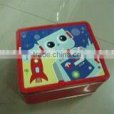 Metal Kid's Lunch Box, Handle Tin thumbnail-1