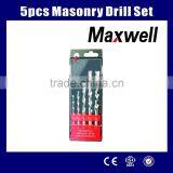 5pcs Masonry Drill Set thumbnail-1
