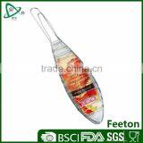 Chrome Mini Bbq Fish Grill Wire Mesh Basket for Backyard Grilling thumbnail-1