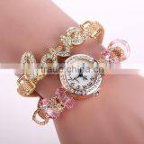 2017 Luxury Charming Watch Fashion Girl Pearl Bracelet Love Ladies Watch thumbnail-4