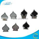 Poker Black Heart Air Alert Tire Valve Caps , Wheel Tire Valve Caps thumbnail-2