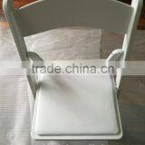 High Quality Wedding White Resin Folding Chairs thumbnail-3