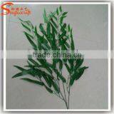 Wholesale Plastic Artificial Green Willow Leaves thumbnail-2
