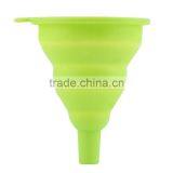 High Quality 1pc New Mini Silicone Gel Foldable Collapsible Style Funnel Hopper Kitchen Cooking Tools thumbnail-4