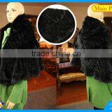 High Quality Knitted Rex-Rabbit Shawl thumbnail-2