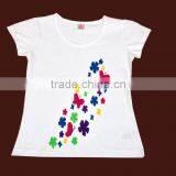 Women White Round Neck T-Shirt_100% Organic Cotton_Elegant Wear @ Best Deal Price thumbnail-5
