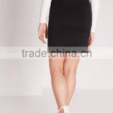 New Arrival Lady Elegant High Waisted Black Mini Skirt thumbnail-6