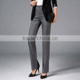 2017 Spring and Autumn New High Waisted Skinny Pants Occupation Suit Pants Middle-aged Straight Pants Custom thumbnail-3
