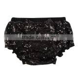 Wholesale Girls Sequin Shorts Newborn Baby Sequin Bloomers With Butterfly Knot thumbnail-3