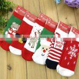 Handmade Christmas Sock Christmas Knitted Ornament Sock Wholesale thumbnail-1