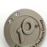 Cheap Custom Logo Metal Blank Magnetic Name Badge thumbnail-2