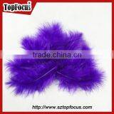 Wholesale Colorful Natural Decorations Turkey Marabou Loose Bulk Feathers thumbnail-6